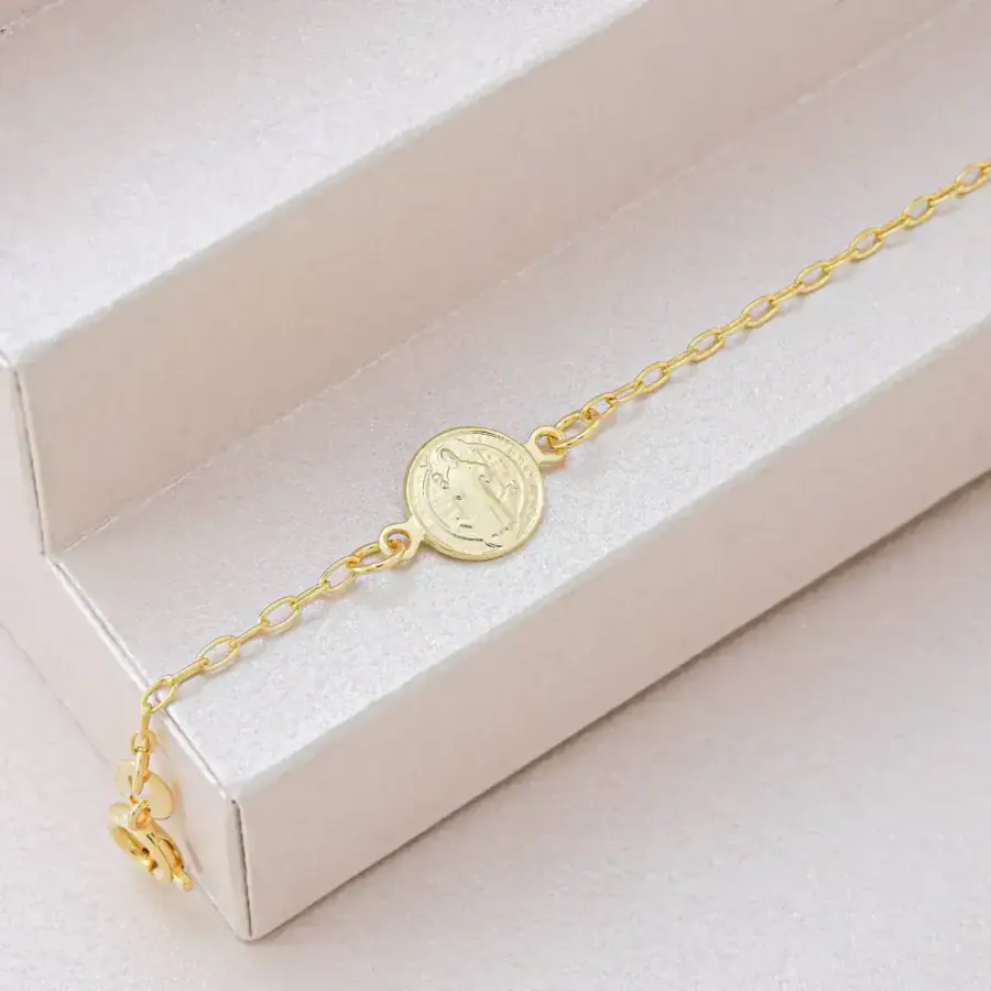 Pulsera San Benito 16,5 cm