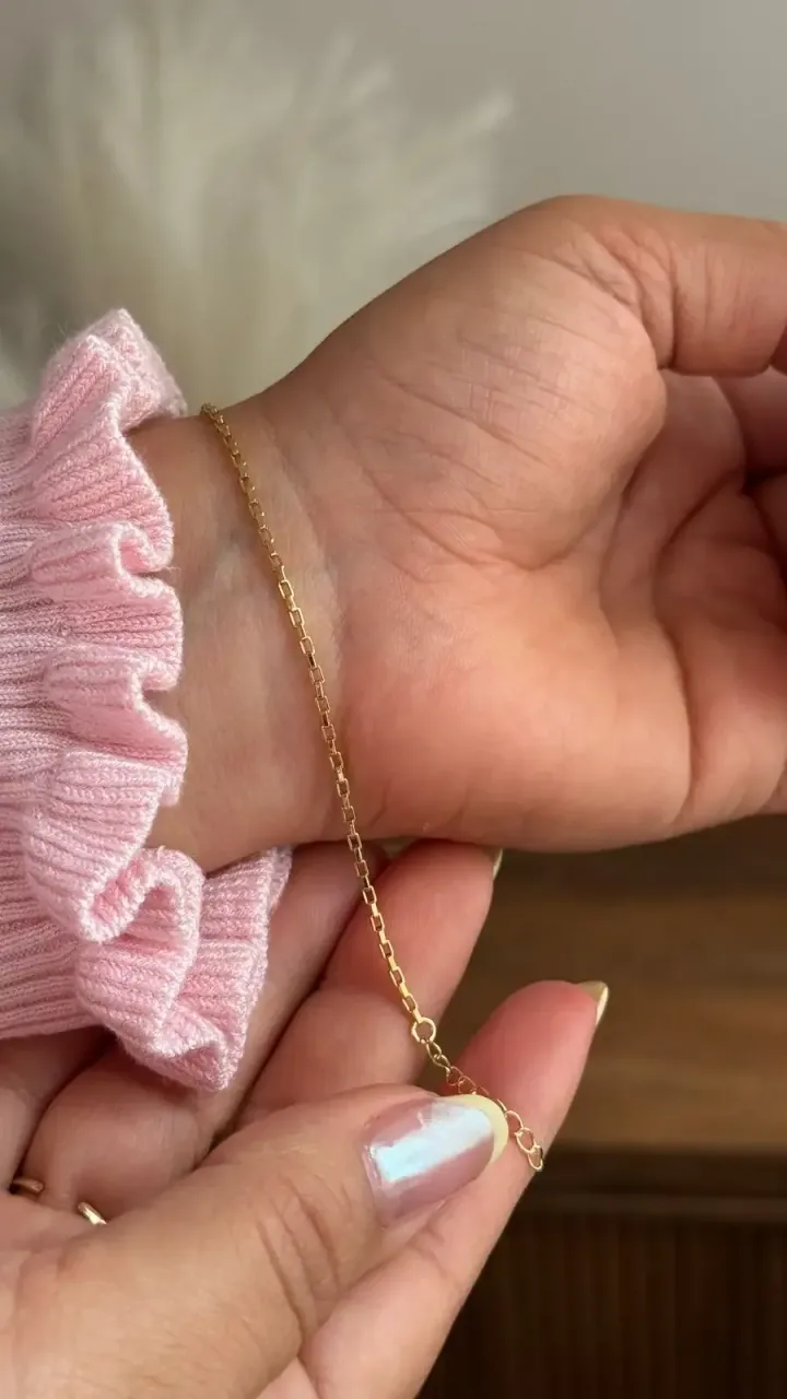Pulsera Tejido Vintage de 16 cm