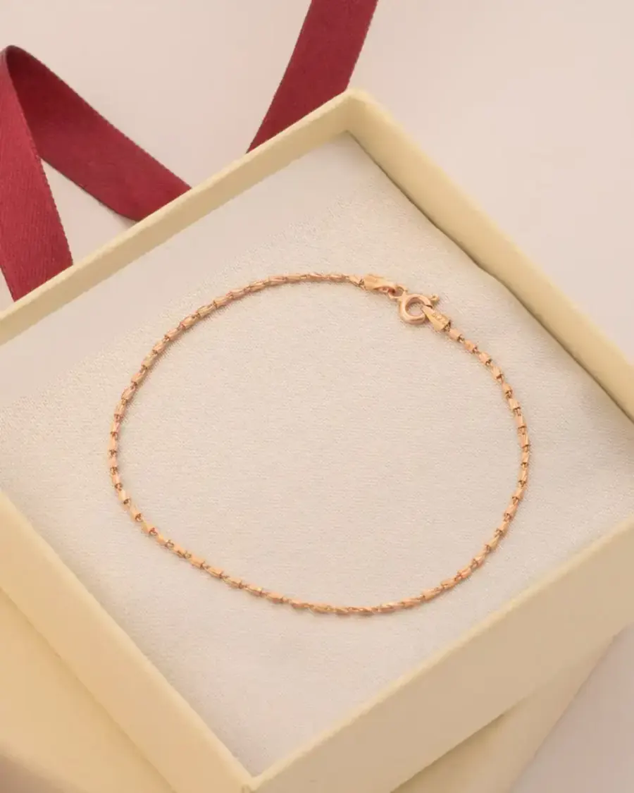 Pulsera Tube Rose Italiana 19,5 cm — foto 2
