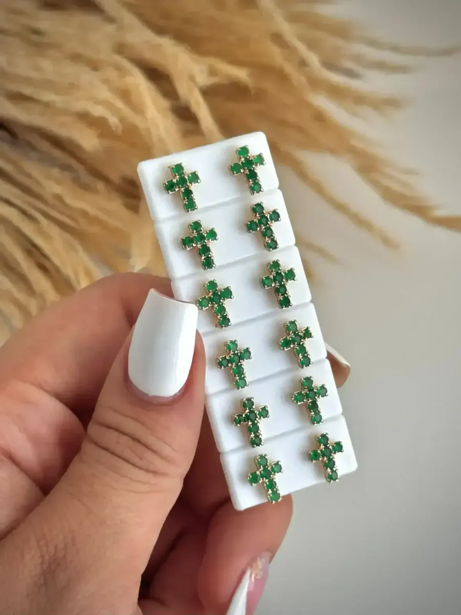 Topos Cruz Verde 9 mm