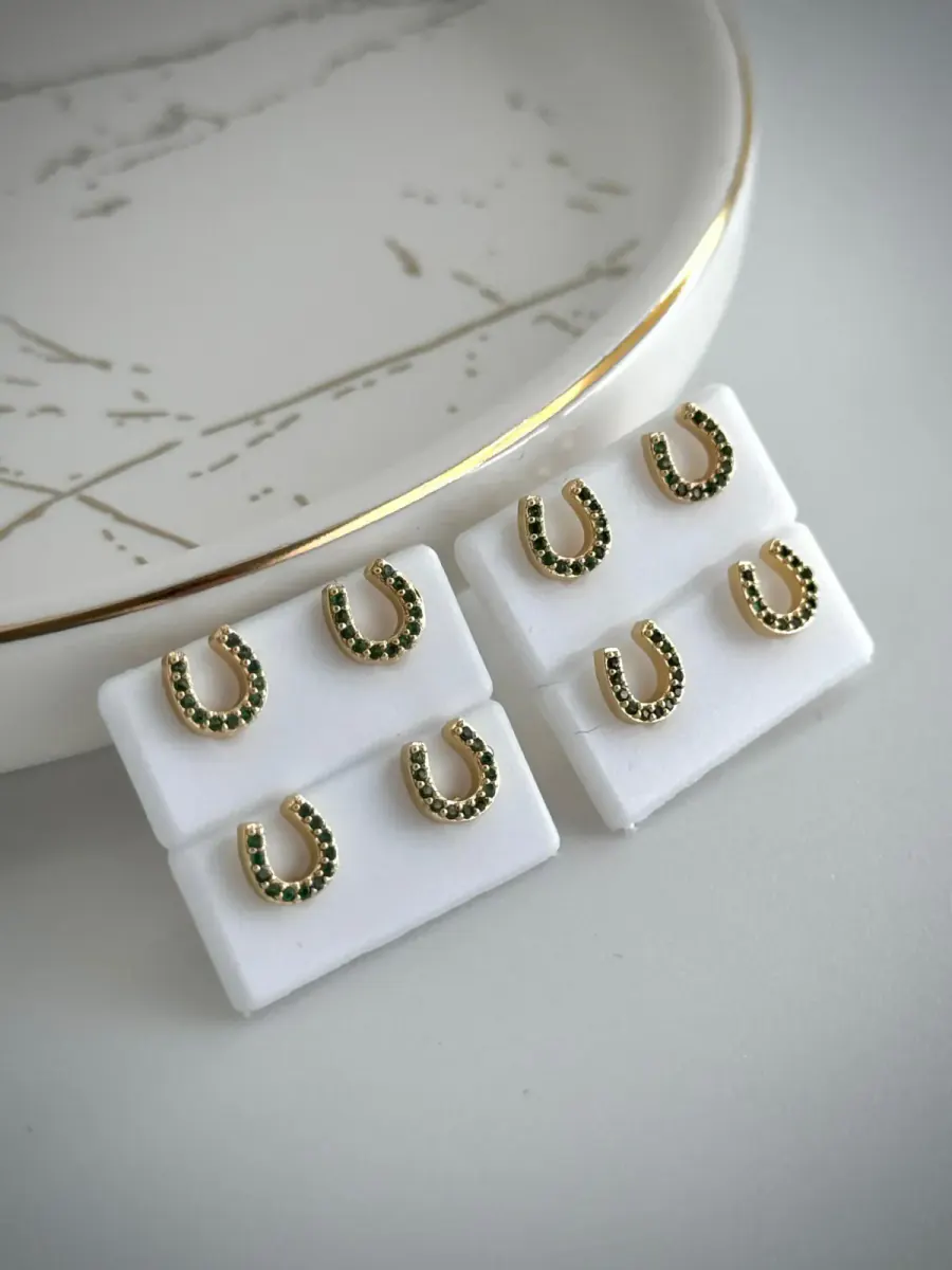 Topos Herradura Verde 6 mm