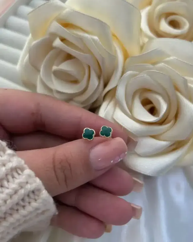 Topos Van Cleef Pequeño Verde