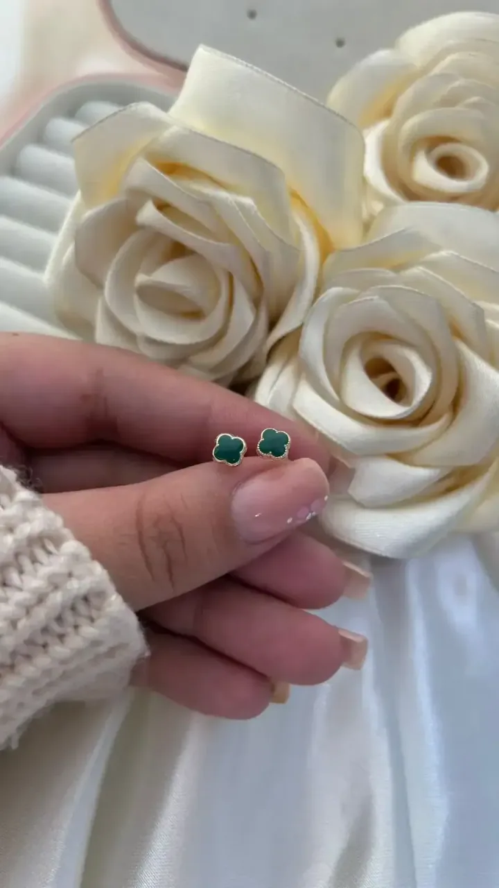 Topos Van Cleef Pequeño Verde